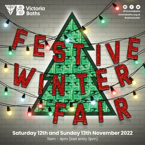 Victoria Baths Christmas Fair Flyer
